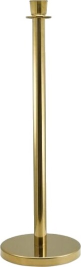 Avsperringsstolpe Messingbelagt 100 x 32cm