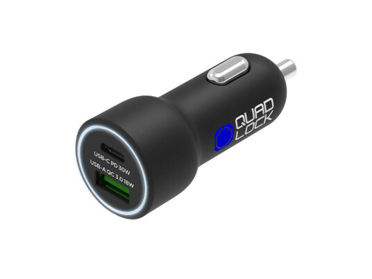 Quad Lock Dual Usb 12v Car Charger Quad Lock Dual Usb 12v Car Charger