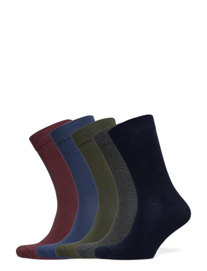 Björn Borg Essential Ankle Sock 5P - Multi/patterned - 41-45