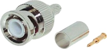 Shiverpeaks Bs98800-1, Bnc, Bnc, Rg 58 U, Hankjønn, Sølv