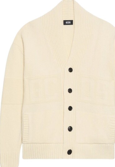 Gcds Herre Strikkevarer Beige S,