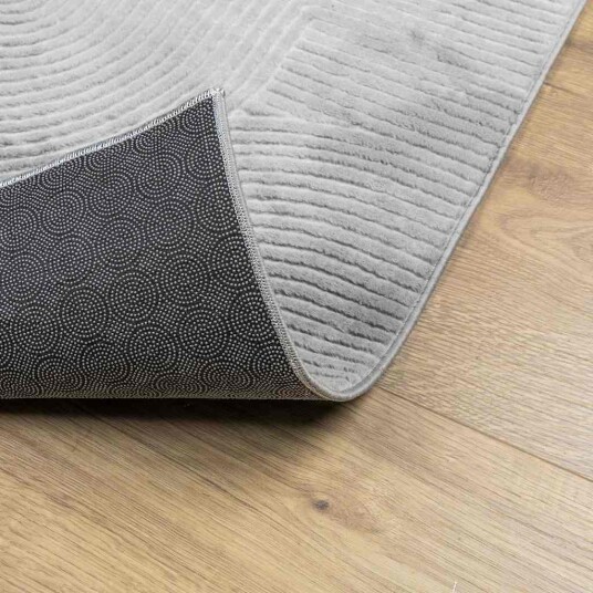 vidaXL Rug IZA kort luv skandinavisk utseende grå 80x150 cm