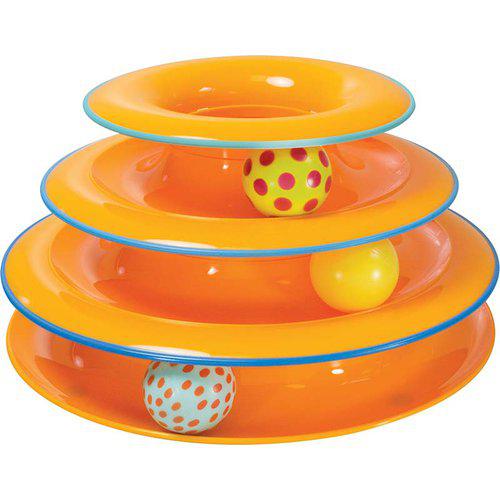 Kattinorge Petstages Katteleke Tower Of Tracks 25Cm