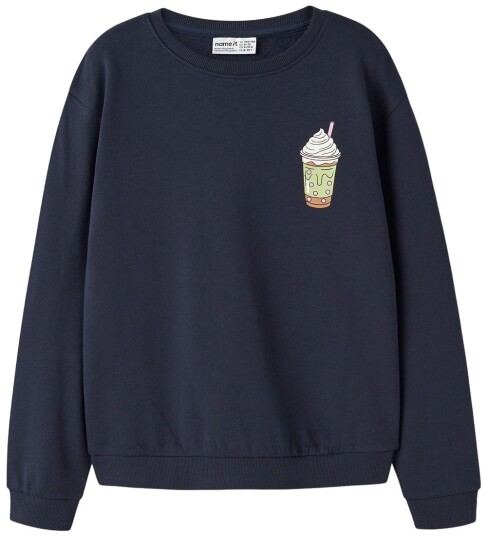 Name It Collegegenser NkfVasacha Navy Blazer/Deilig Name It 6 år (116) Collegegenser Marineblå