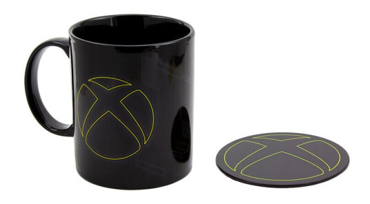 Paladone Xbox Mug and Metal Coaster Paladone Xbox Mug and Metal Coaster