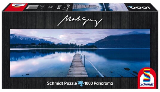 Schmidt Puzzles 59291 puslespill 1000 brikker Lake Wakatipu New Zealand Schmidt Puzzles 59291 puslespill 1000 brikker Lake Wakatipu New Zealand