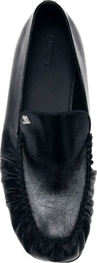 ALOHAS Gabe Rift Black Leather Loafers - BLACK - 37