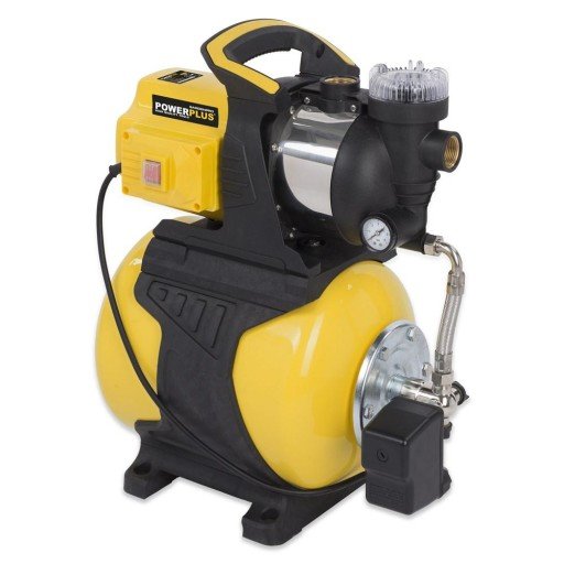 Powerplus Gardenpro husvannverk 1000 watt, 19 liter trykktank