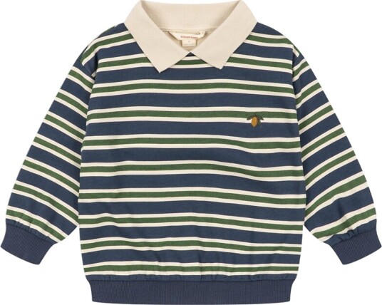 Konges Sløjd Polo Spotty Fortryllet Stripe Konges Sløjd 4 år (104) Polo Beige Blå Grønn Marineblå