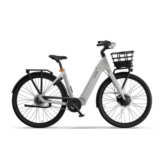 Ecoride Ambassador 4 hubmotor chain disc white large Ecoride Ambassador 4 hubmotor chain disc white large
