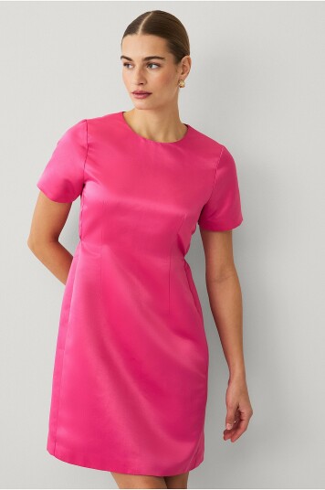 Ellos Collection Kjole med definert midje Rosa