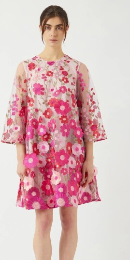 YAS Yasflowering 3/4 Dress D2D Multi/patterned 34 YAS Yasflowering 3/4 Dress D2D Multi/patterned 34