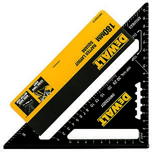Dewalt 18 cm aluminium Gradvinkel for Håndverktøy