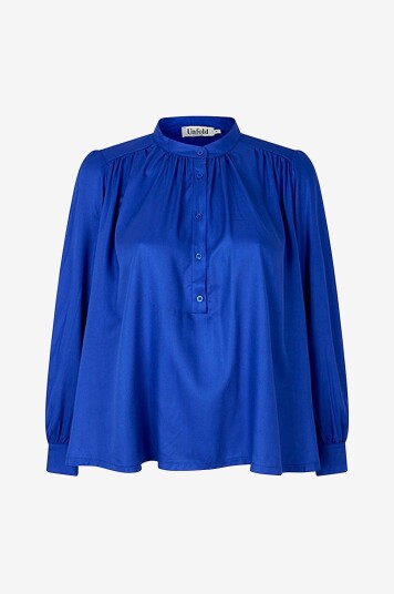 Unfold Copenhagen Bluse Maisy Blå