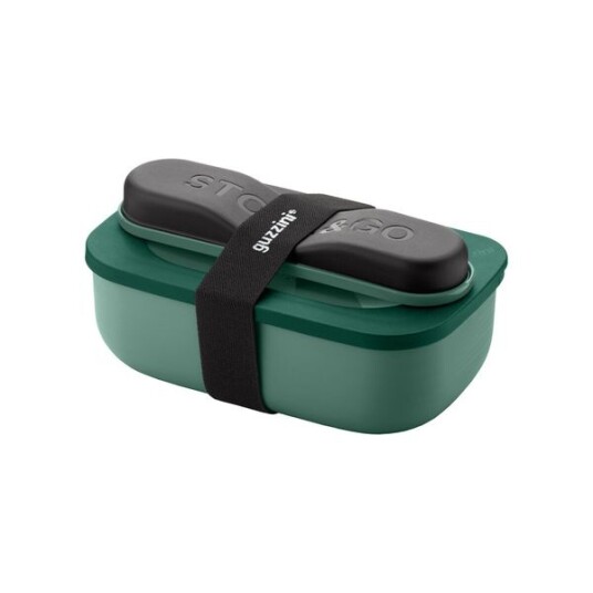 Guzzini On The Go Lunsjboks Emerald Green Guzzini On The Go Lunsjboks Emerald Green
