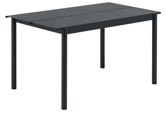 Muuto Linear Stålbord Sort 140 x 75 cm Muuto Linear Stålbord Sort 140 x 75 cm