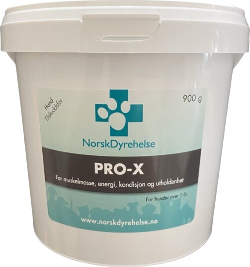 Norsk Dyrehelse Pro-X Kosttilskudd Hund 900g Norsk Dyrehelse Pro-X Kosttilskudd Hund 900g