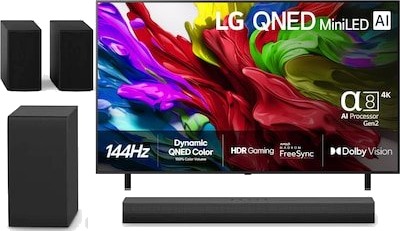 LG 65"" QNED85 evo AI MiniLED 4k smart-TV T885557E288-BNDL LG 65"" QNED85 evo AI MiniLED 4k smart-TV T885557E288-BNDL