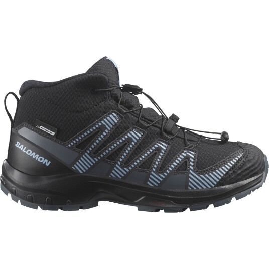 Salomon Juniors' Xa Pro V8 Mid Climasalomon Waterproof Black/neptune/alaskan Blue 2 Salomon Juniors' Xa Pro V8 Mid Climasalomon Waterproof Black/neptune/alaskan Blue 2
