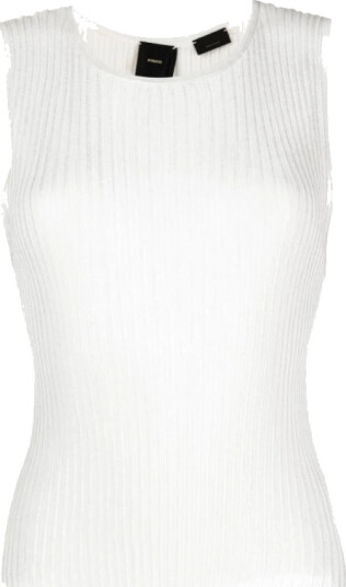 Pinko Dame Topper Hvit S, Pinko Dame Topper Hvit S,