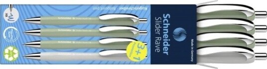 Schneider Skriveinstrumenter Promotion Schneider Kulepenn Slider Rave Xb Fargesortert Skrivefarge Blå 3 (50-132664)