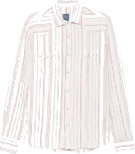 Barba Napoli Herre Skjorter Rosa M,