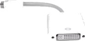Qoltec Dvi Adapter Mini Dvi Hann Til Dvi I Hunn 17 Cm