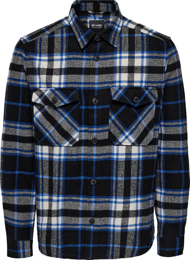 ONLY & SONS | Onsmilo Ovr Check Ls Shirt Noos | XS