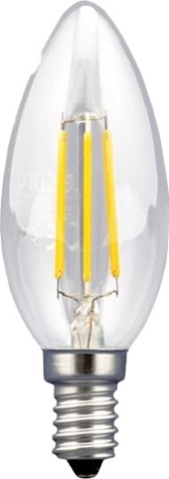 Leduro Filament   Led Filamentlyspære   E27   4 W Ekvivalent 40 W   2700 K