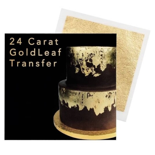 Sugarflair 24 Karat Leaf Transfer  Gull 