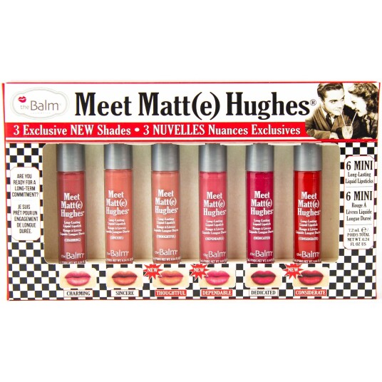 The Balm Meet Matte Hughes Mini Kit #14 6 stk Gaveeske