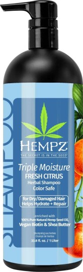 Hempz Triple Moisture Herbal Shampoo 1000 ml