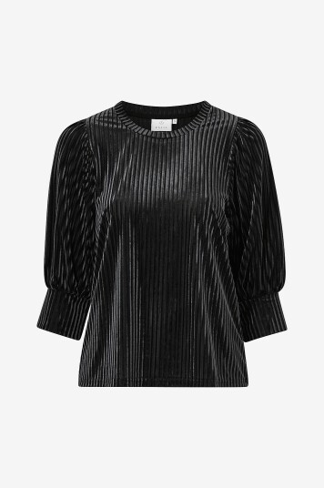 Kaffe Topp kaCaca Blouse Svart