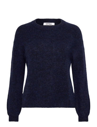 Soft Rebels Srallison Knit - Rws - Navy - S Soft Rebels Srallison Knit - Rws - Navy - S