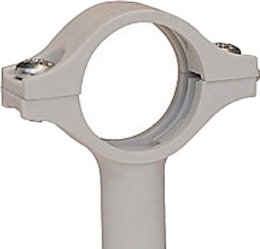 Rørbærer 20 Mm Lysegrå. Medium Pa6 Til Alupex Rørbærer 20 Mm Lysegrå. Medium Pa6 Til Alupex