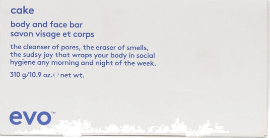 evo Cake Body And Face Bar 310 g