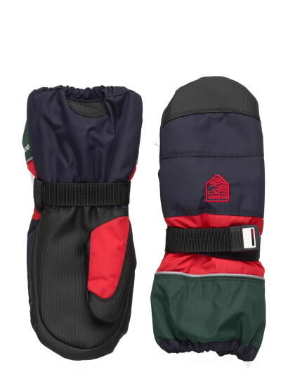 Hestra Kids" Czone - Mitt Dark Navy/Light Red - Blue - 5-6Y