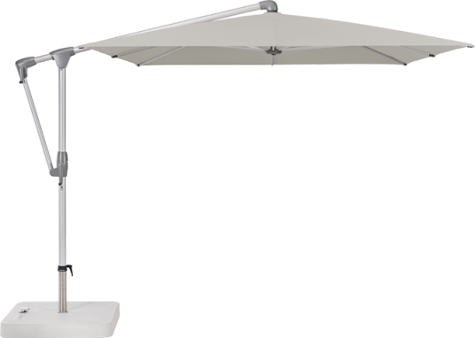Glatz Parasoll Sunwing Casa Easy 300 x 240 cm #151 Ash Glatz