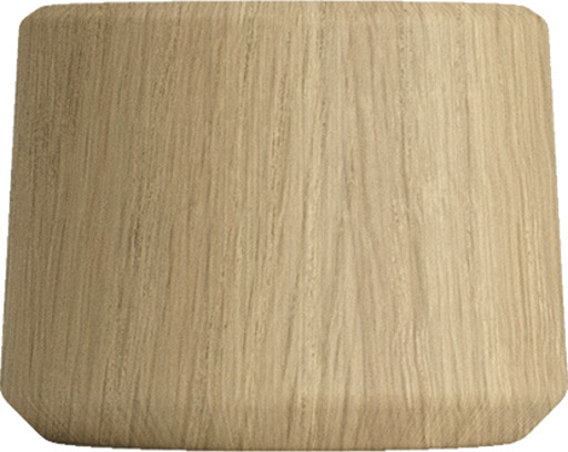 Sackit Oslo bordlampefot eik 5 cm