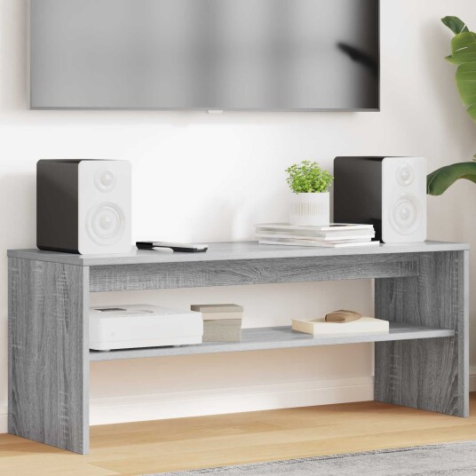 TV skap Grå Sonoma 100 x 35 x 40 cm Konstruert tre TV skap Grå Sonoma 100 x 35 x 40 cm Konstruert tre