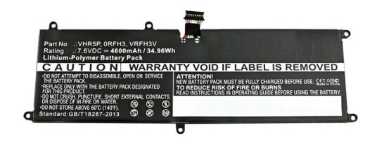 CoreParts batteri til bærbar PC - Li-pol - 4600 mAh - 35 Wh (MBXDE-BA0137)