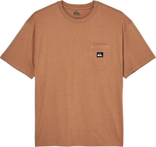 Quiksilver Salt Water Pocket Ss Tee Orange XL