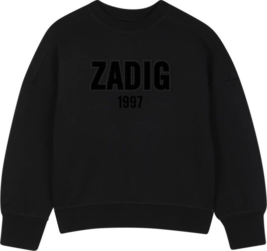 Zadig & Voltaire Kids Sweatshirt Black 152