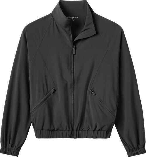 Travis Mathew Breezeblend Travel Day Jacket Svart Golfjakke dame Black XX Large
