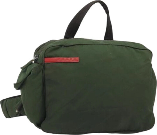 Prada Vintage, unisex, Pre-owned, Grønn, ONE SIZE, Prada Vintage, unisex, Pre-owned, Grønn, ONE SIZE,