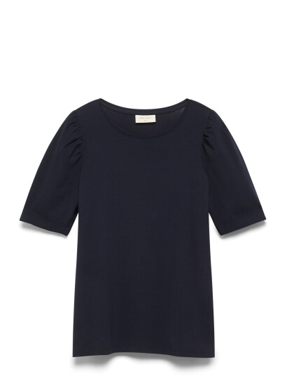 FREE/QUENT Fqfenja-Tee-Puff - Black - M FREE/QUENT Fqfenja-Tee-Puff - Black - M