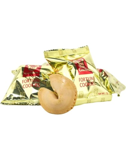 A-Food 1 Stk Fortune Cookie Kinesisk Lykkekake A-Food 1 Stk Fortune Cookie Kinesisk Lykkekake
