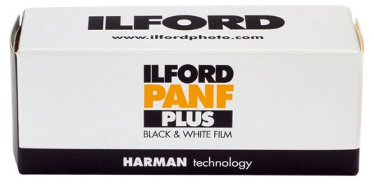 Ilford Pan F Plus 120 Film S/H ISO 50 Ilford Pan F Plus 120 Film S/H ISO 50