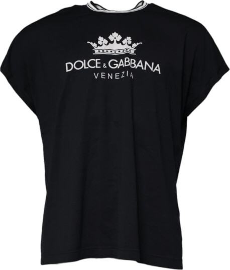 Dolce & Gabbana Herre Topper Blå XS,