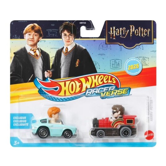 Hot Wheels Lekebil – RacerVerse Harry Potter 1:64 – Ron Weasley & Harry Potter
